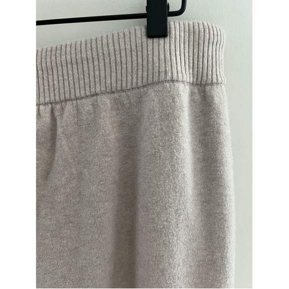 Nuuds Sweatpants 2XL Tan Beige Joggers Knit Lounge Pants Drawstring Cuffed Cozy - Picture 4 of 10